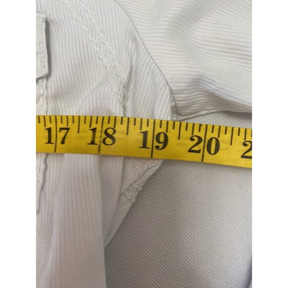 Roar Women White Long Sleeve Button-Down Shirt L - Picture 9 of 10
